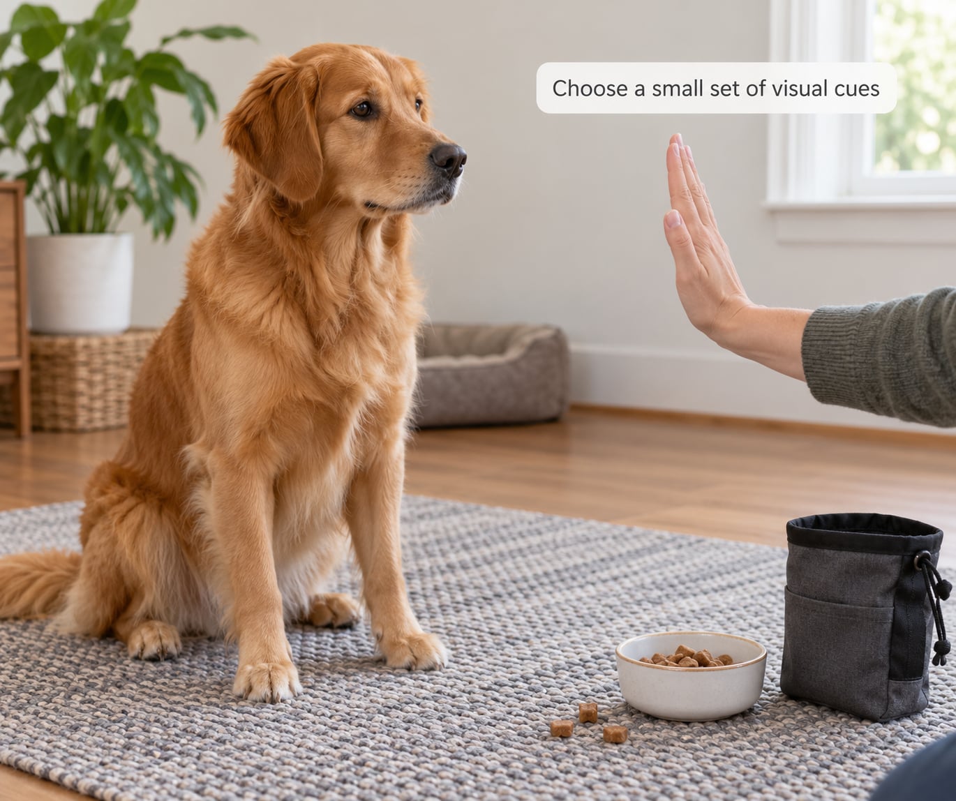 Choose a small set of visual cues