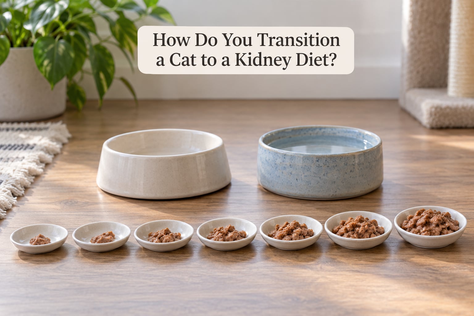 How Do You Transition a Cat to a Kidney Diet?