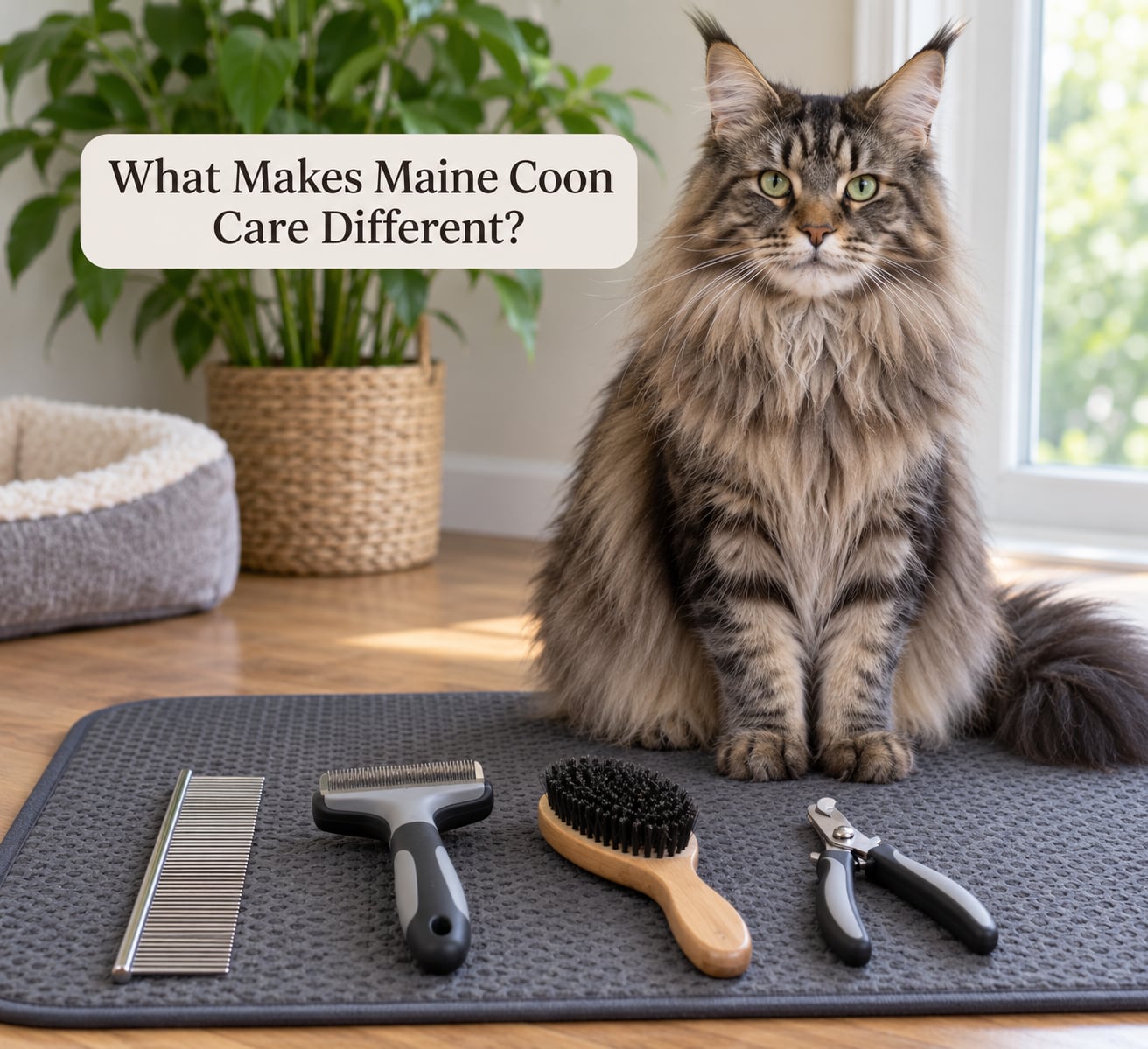 What Makes Maine Coon Care Different?