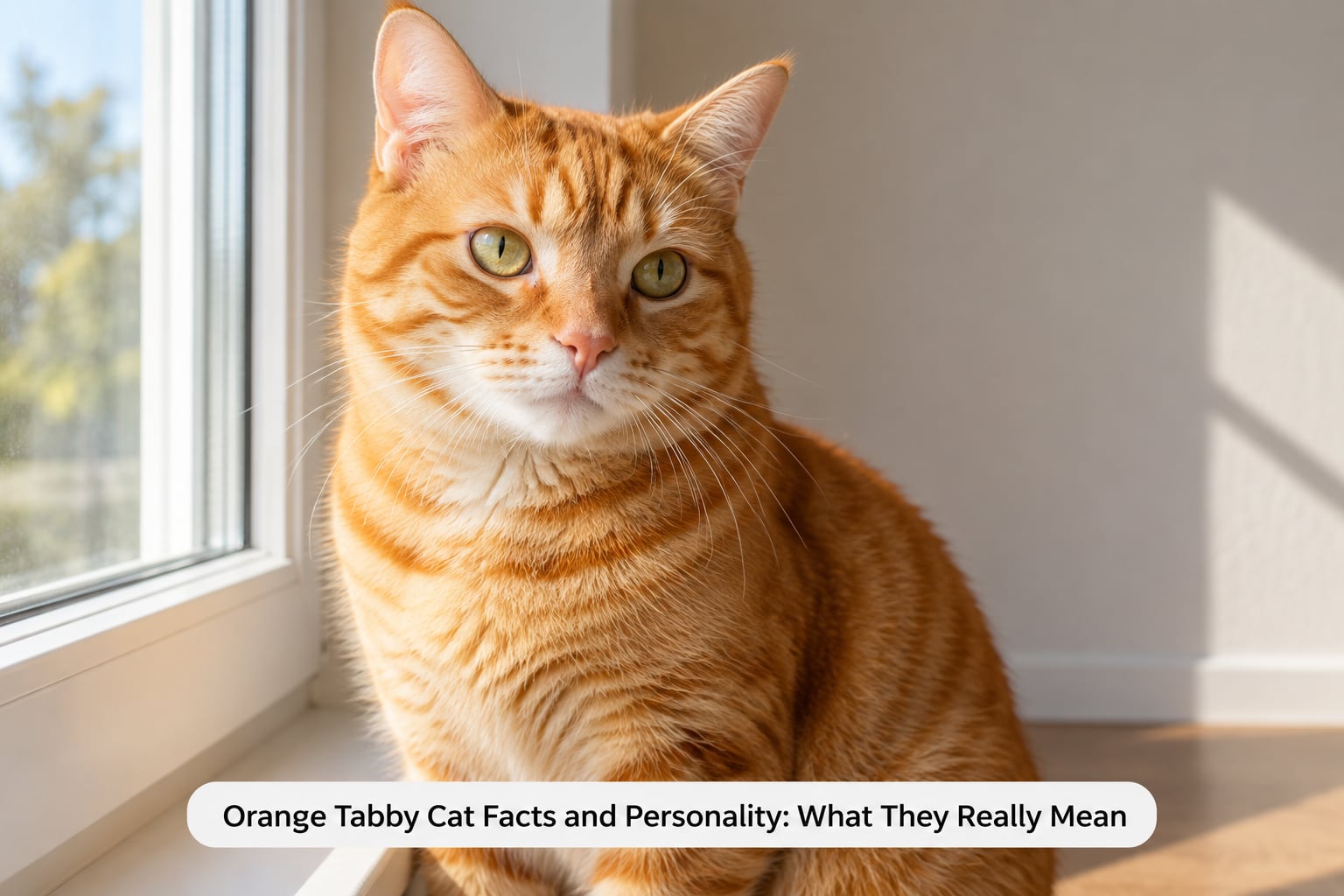 Orange Tabby Cat Facts and Personality: What They Really Mean