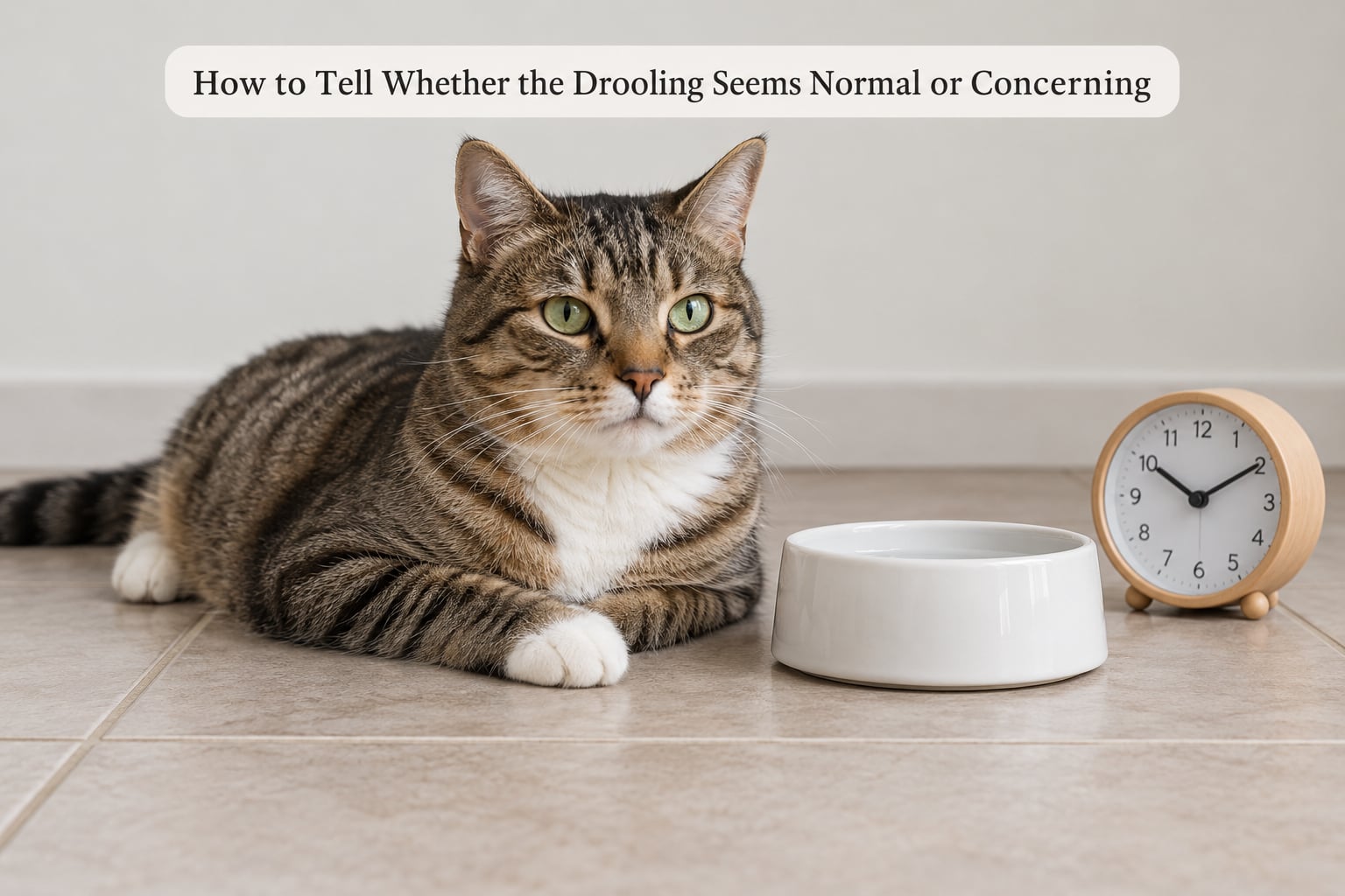 How to Tell Whether the Drooling Seems Normal or Concerning