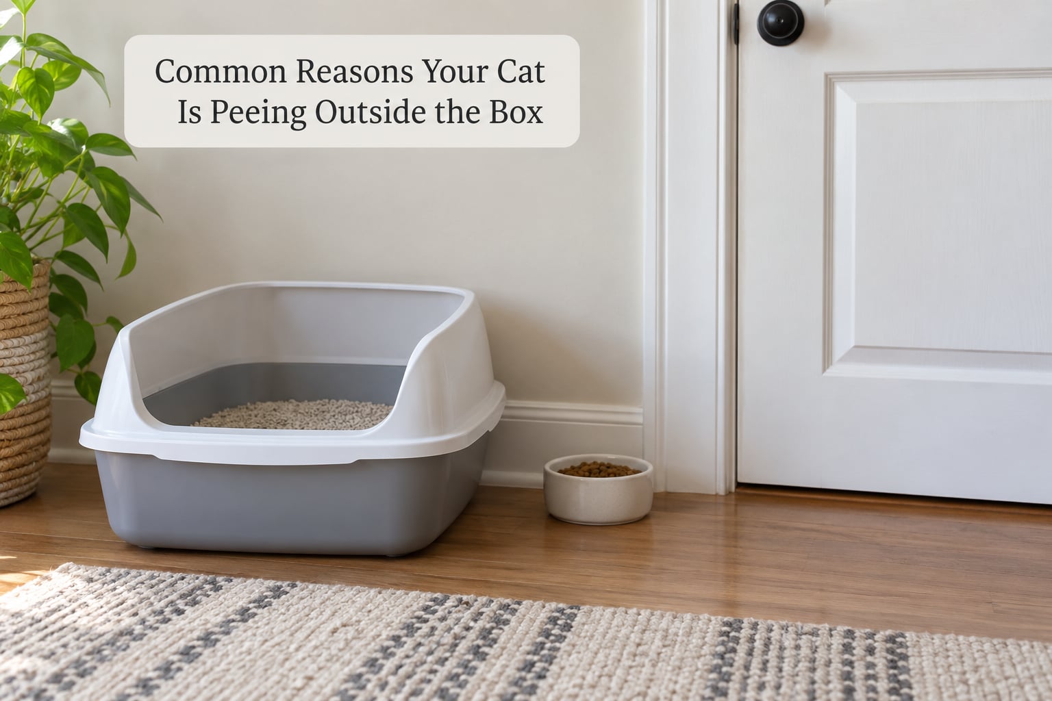 Common Reasons Your Cat Is Peeing Outside the Box
