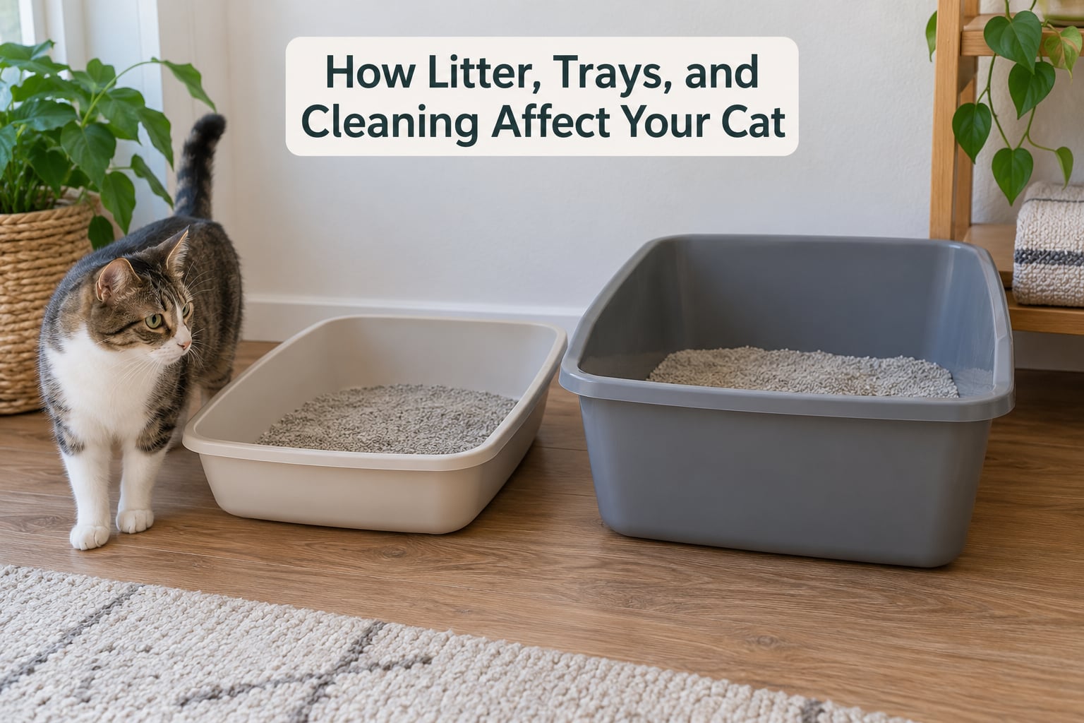 How Litter, Trays, and Cleaning Affect Your Cat