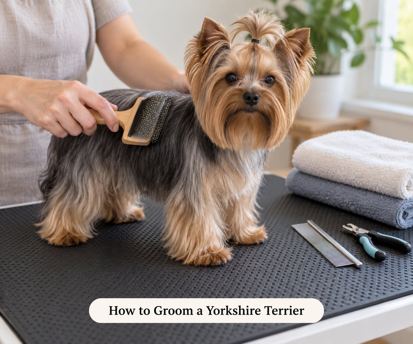 How to Groom a Yorkshire Terrier